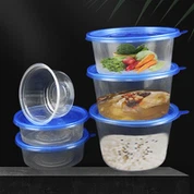 Posuda za jednokratnu zgusnutu prozirnu valovitu ambalažu