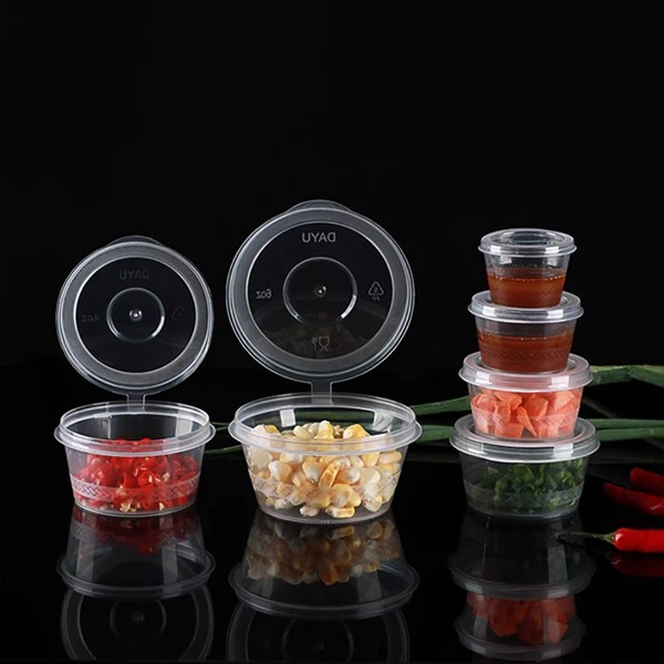 Spicy Oil Vinegar Sauce Cup With Lid 25ml Universal